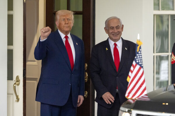 – Trump og Netanyahu på «samme side i alle saker»