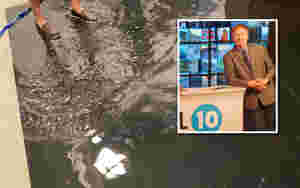 Kanal 10 på lufta direkte igjen etter flom i studio