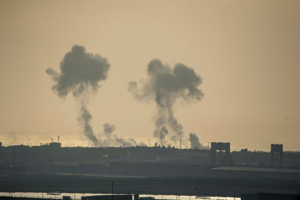 IAF bomber Hamas-mål i Gaza.
 Foto: Kobi Richter/TPS
