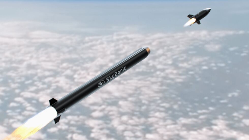 Det nye forsvarssystemet Sky Sonic som er under utvikling  skal være i stand til å avskjære hypersoniske missiler.
 Foto: RAFAEL