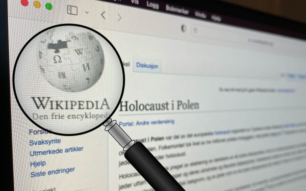 Wikipedias forfalskning av historien om Holocaust  