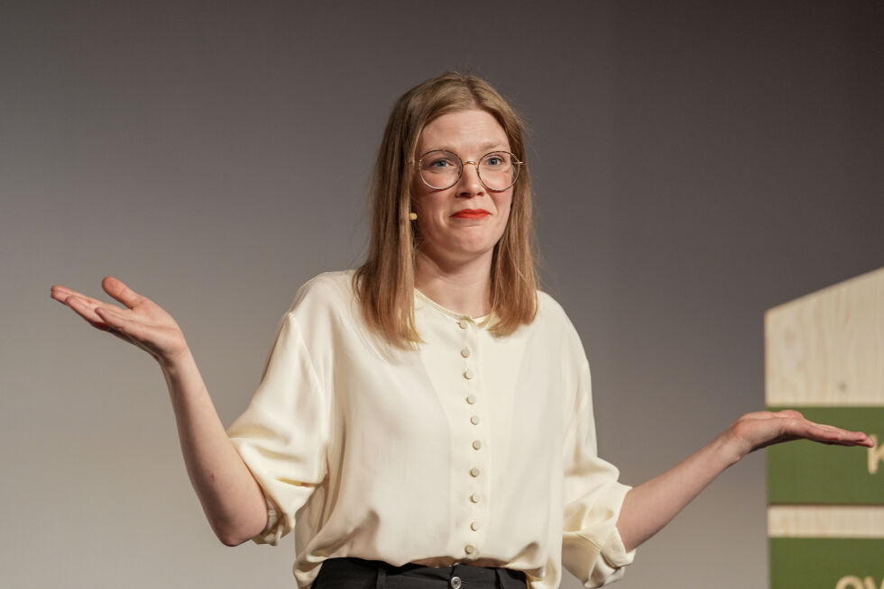 Marie Sneve Martinussen ble fredag valgt til ny partileder i Rødt. På Vårt Land og Dagbladets nye måling faller partiet kraftig.
 Foto: Lise Åserud / NTB