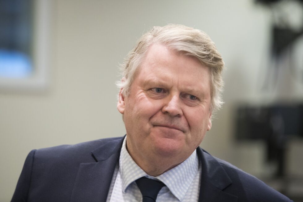 Parlamentarisk leder i KrF Hans Fredrik Grøvan utelukker ikke å bryte med Høyre i regjering for å finne en løsning for Moria-barna.
 Foto: Terje Bendiksby/NTB Scanpix