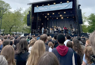 Friluftsgudstjeneste samlet 3000 i Spikersuppa i Oslo
