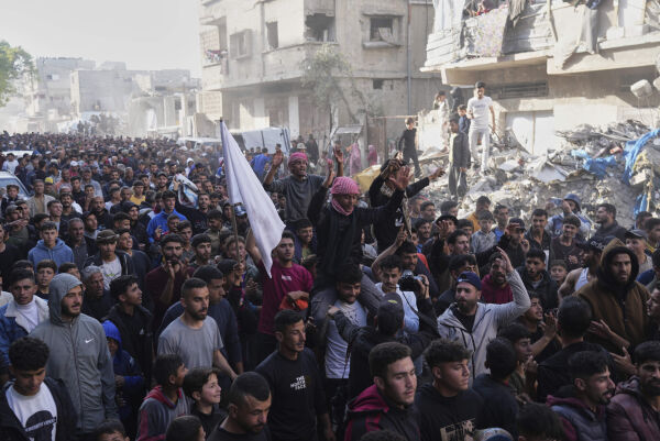 Demonstranter i Gaza ropte slagord mot Hamas
