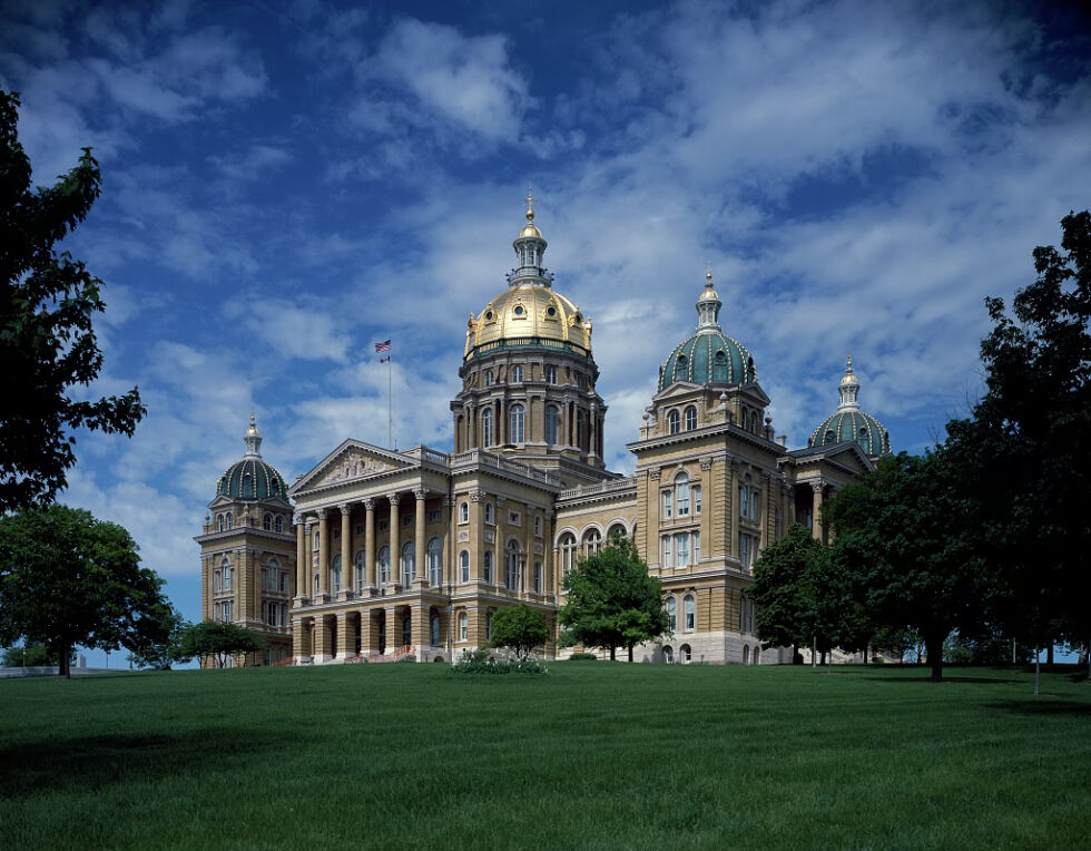 Iowa State Capitol building.
 Foto: Wikimedia commons