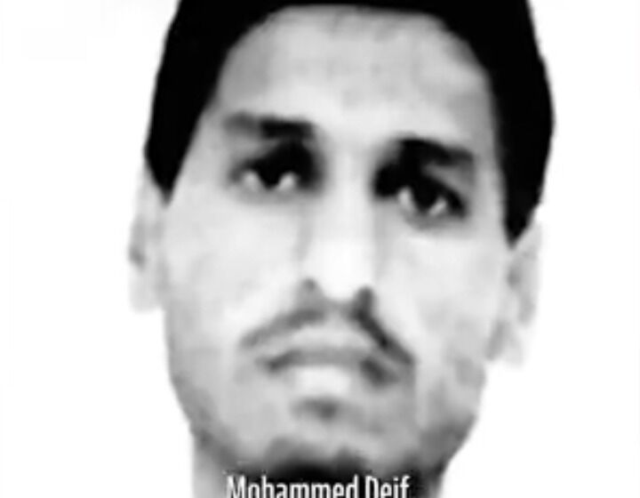 HAMAS-LEDER: Mohammed Deif, bilde hentet fra en informasjonsvideo utgitt av IDF.
 Foto: X/Tidligere Twitter/Skjermdump