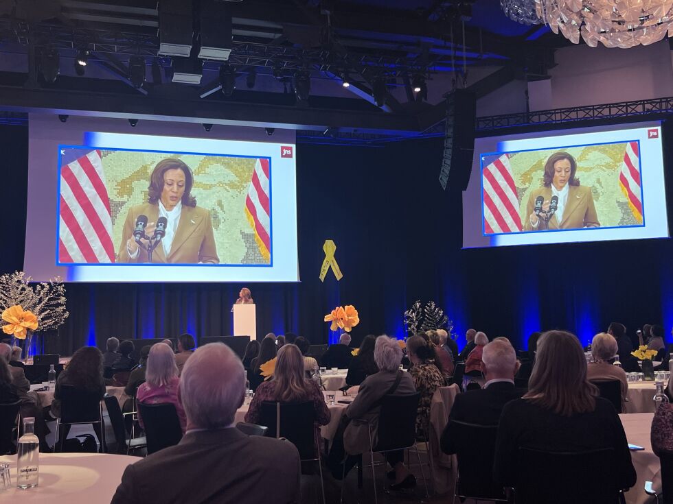 Michele Bachmann viste et klipp av Kamala Harris
 Foto: Trine Overå Hansen