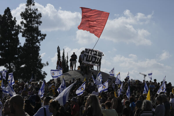 Generalstreik i Israel mandag i protest mot regjeringen til Netanyahu