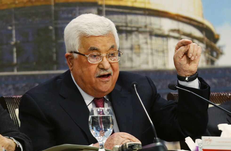 Mahmoud Abbas kom denne uken med påstander om at jødene selv var skyld i Holocaust gjennom «sin sosiale rolle i samfunnet».
 Foto: NTB Scanpix