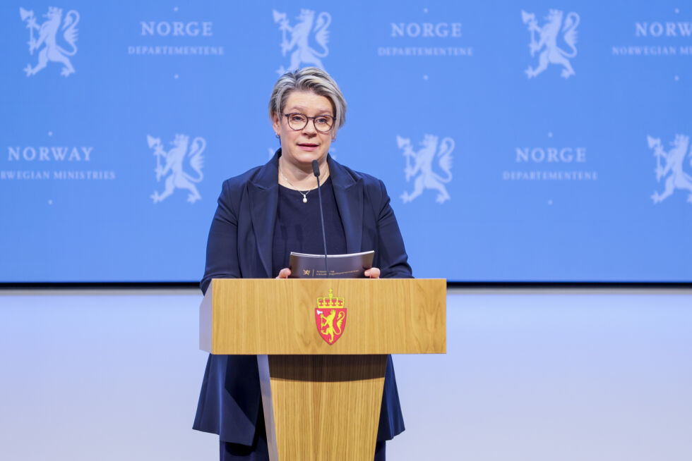 Arbeids- og inkluderingsminister Marte Mjøs Persen (Ap) foreslår å avvikle au pair-ordningen.
 Foto: NTB