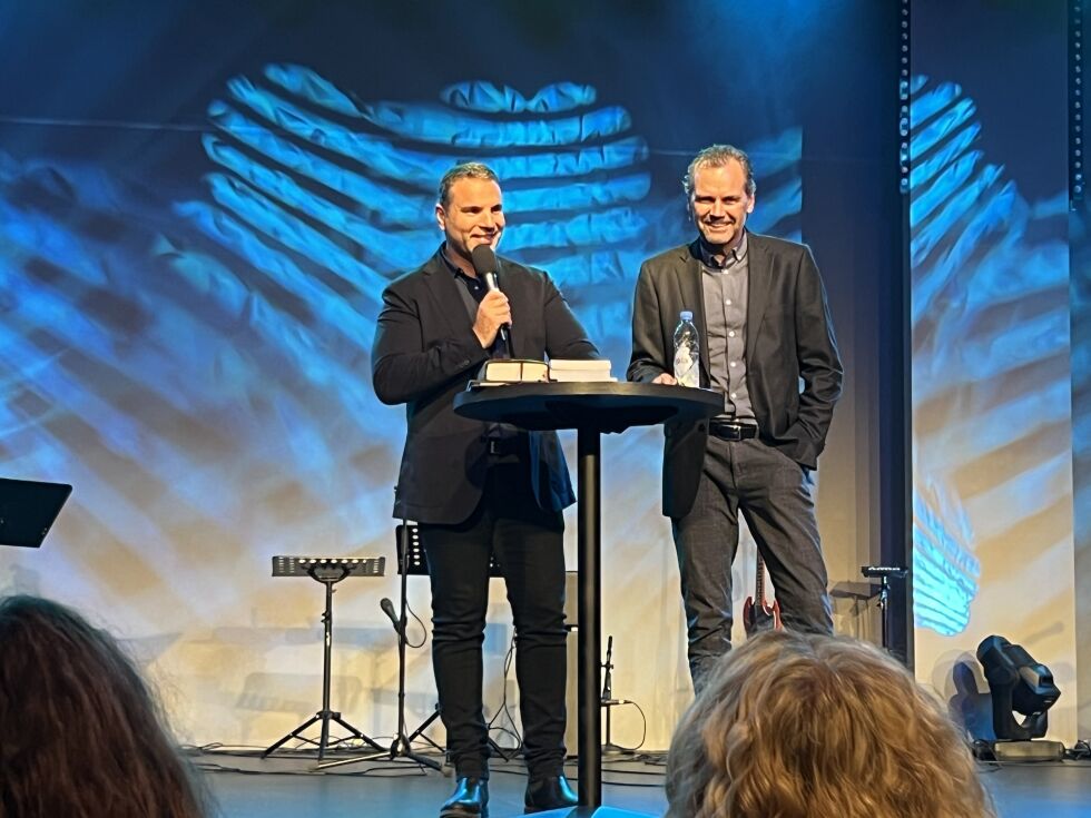 Amir Tsarfati holder konferanse i Credokirken 26.-28. mai.
 Foto: Trine Overå Hansen