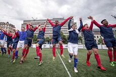 Enorm oppslutning om NM i gatefotball