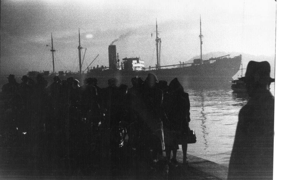 Det tyske skipet Donau tok 530 norske jøder til utryddelsesleirene.
 Foto: NTB scanpix