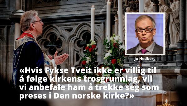 – Er preses i Den norske kirke i ferd med å danne et nytt kirkesamfunn?