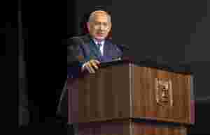 Se Netanyahu tale til kristne medier