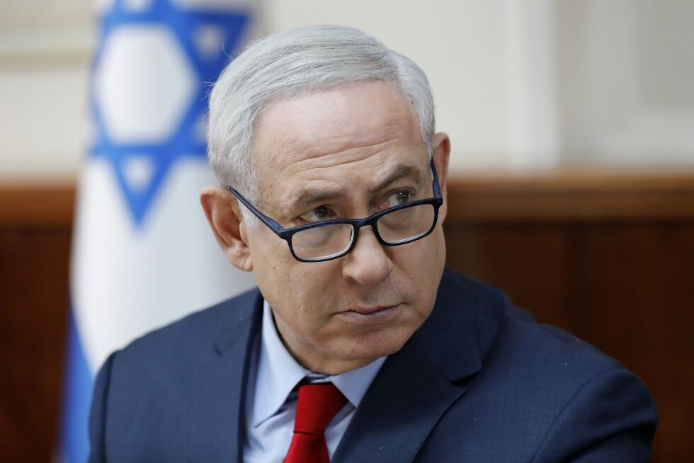 Israels statsminister Benjamin Netanyahu er anklaget for korrupsjon, men det er ikke avgjort av Riksadvokaten om det blir tatt ut tiltale.
 Foto: NTB Scanpix
