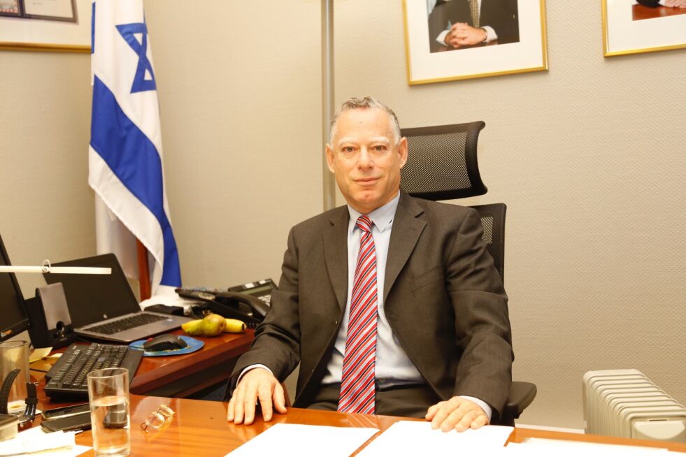 Taler: Israel fikk ny ambassadør til Norge i høst, så dette blir første gang Alon Roth entrer talerstolen under Oslo Symposium.
 Foto: Tor-Bjørn Nordgaard
