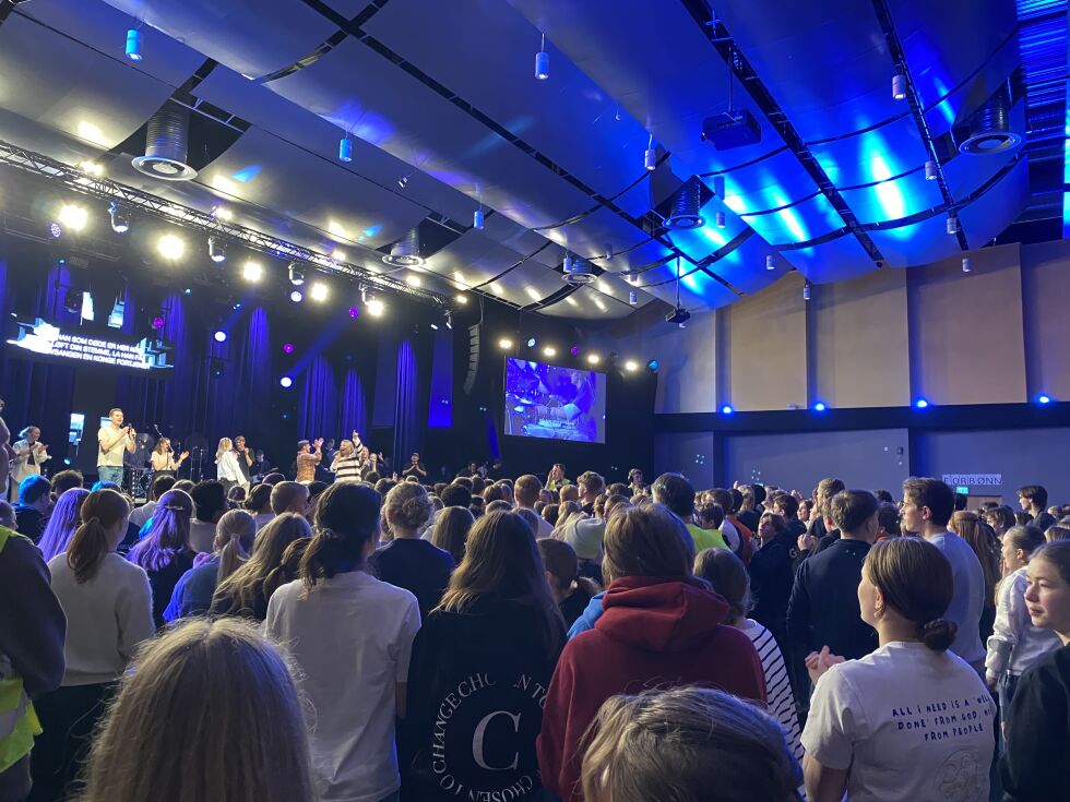 Ungdomskonferansen Impuls i Stavanger sist helg var startskuddet for bønnekampanjen, med forbønn for hele landet vårt.
 Foto: Rebecca Tomine Egeli