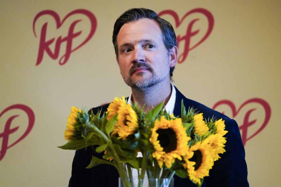 Fungerende leder i KrF, Dag Inge Ulstein, mener det er på overtid å innføre en reell aldersgrense for sosiale medier.
 Foto: Ole Berg-Rusten / NTB