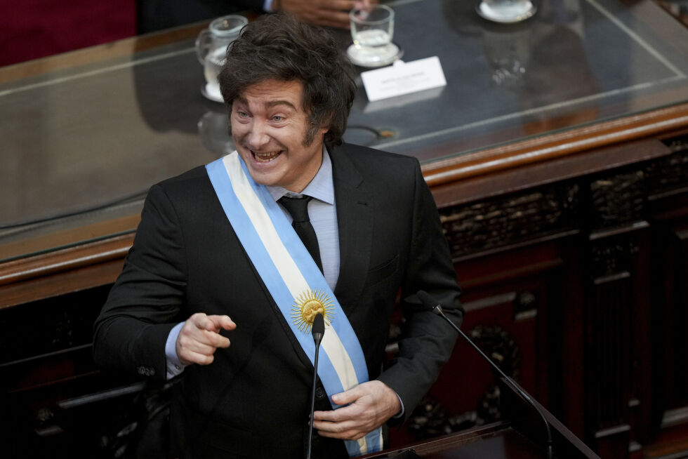 Argentinas president Javier Milei.
 Foto: NTB/AP/Rodrigo Abd
