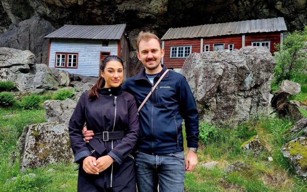 INFLUENSERE: India og Hananya Naftali var nylig på norgesbesøk, blant annet i Sokndal i Sør-Rogaland. – Vi tror vi er plassert i denne verden, for å forandre ting, sier de.
 Foto: Tom Omdal