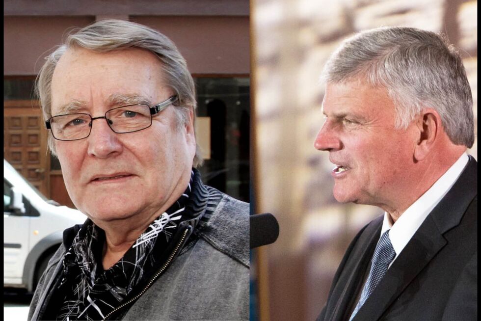 BØNNEINSPIRATORER: Frank Søgaard og Franklin Graham.