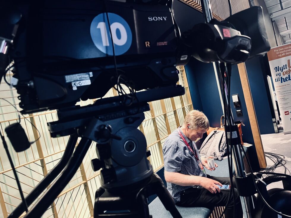 VISJONÆR: – Kristen TV bør finnes overalt der det bor mennesker, mener Øyvind Rygg.
 Foto: Ingvill Mydland