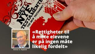 – Staten ønsker ikke at fortellingen om Jesus skal spres