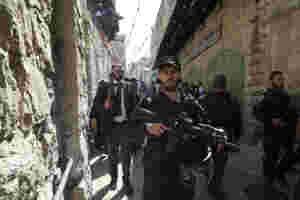 Terrorangrep på Via Dolorosa - terroristen eliminert