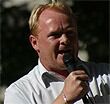 Per Sandberg (FrP) takker Berthold Grünfeldt