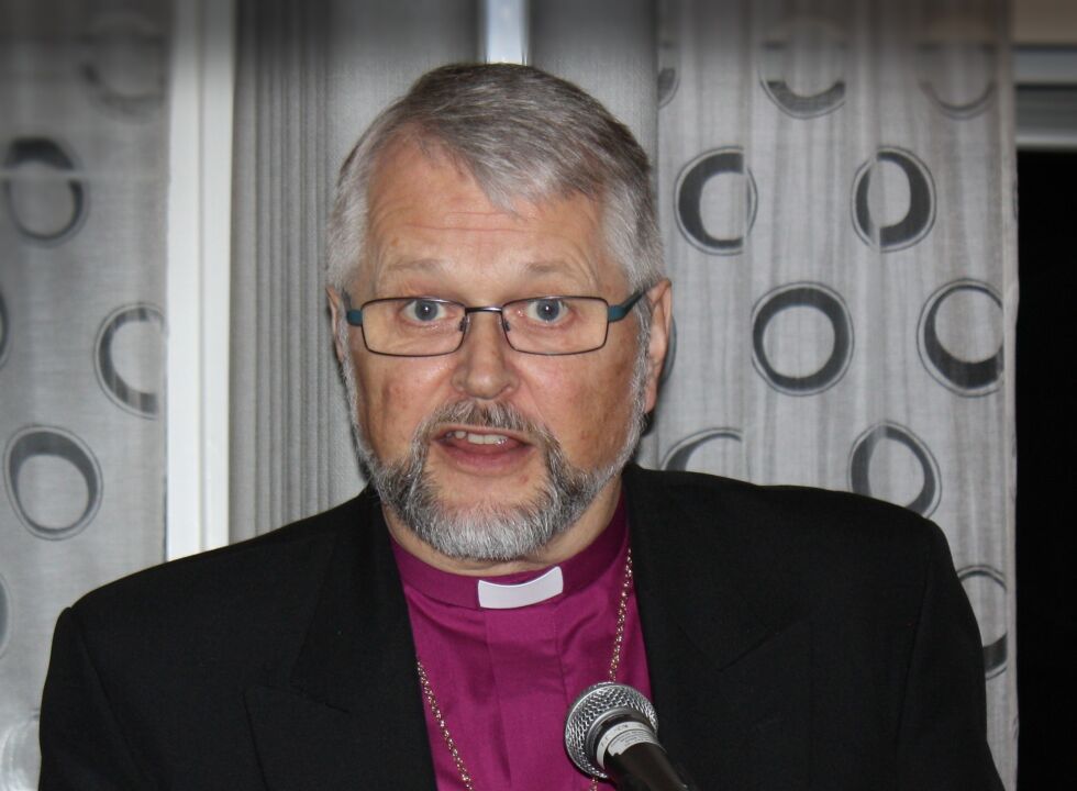 Spent: Biskop Thor Henrik With er spent på hvor mange som melder seg inn i Det evangelisk-lutherske stift.
 Foto: Marie B Lyngmo