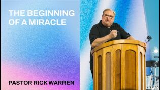 «Begynnelsen på et mirakel» med pastor Rick Warren