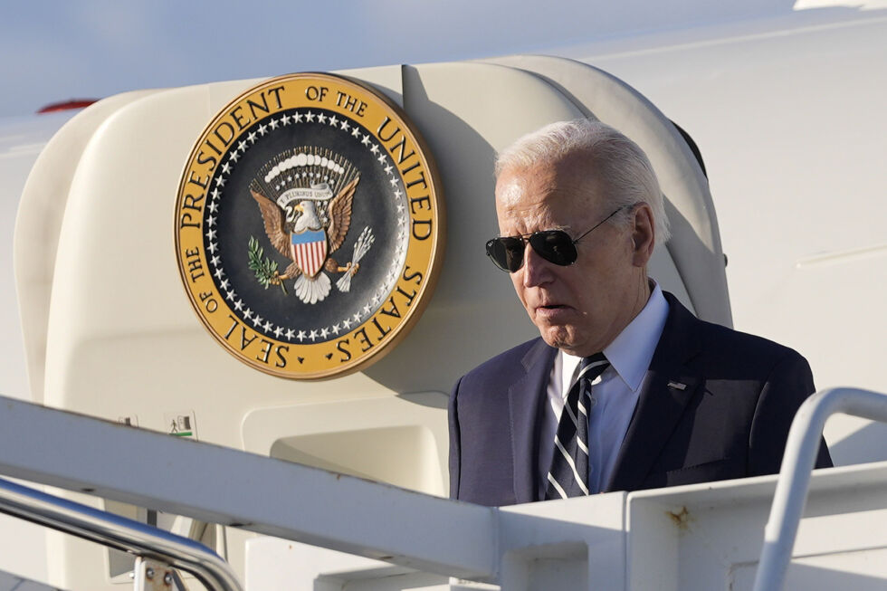 USAs president Joe Biden sier han venter et iransk angrep mot Israel.
 Foto: Pablo Martinez Monsivais / AP / NTB