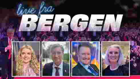 Live fra Bergen 28. januar 2025