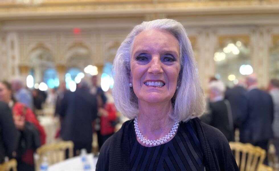 Anne Graham Lotz var blant talerne under den prominente bønnefrokosten på Donald Trumps eiendom, Mar-a-Lago, i West Palm Beach.
 Foto: Trine Overå Hansen