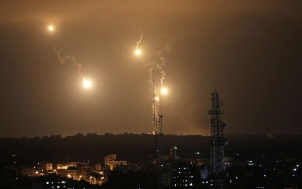 Israel angrepet med brannballonger i natt - svarte med luftangrep mot Gaza