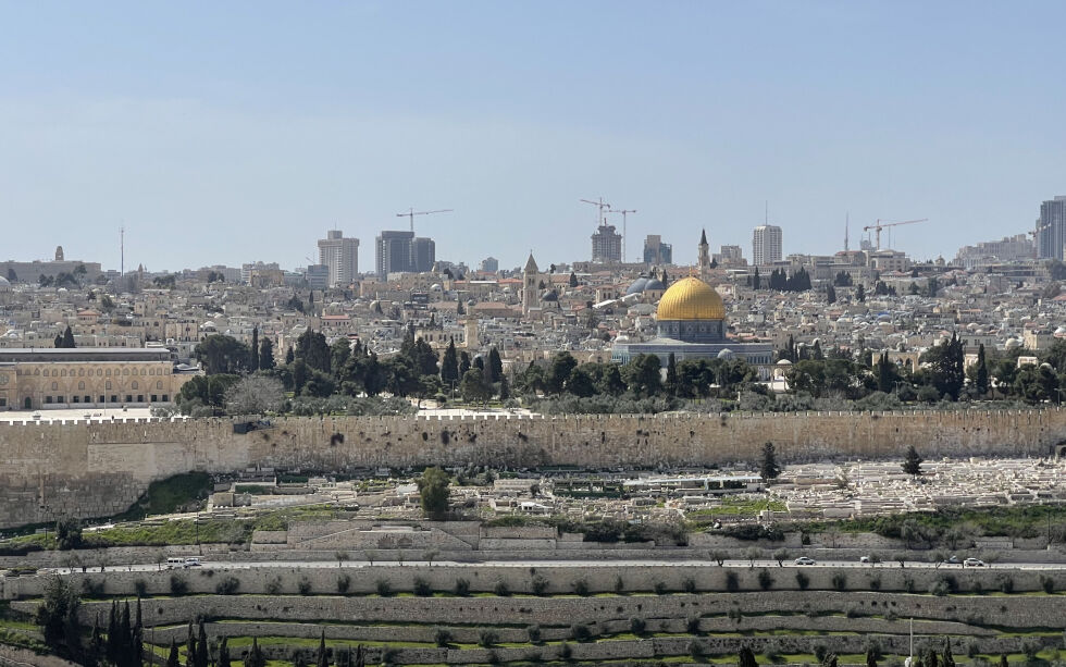 Jerusalem er Israels evig hovedstad, slår statsminister Yair Lapid fast som følge av Australias avgjørelse om å trekke tilbake anerkjennelsen av hovedstaden.
 Foto: Johnny Myhr-Hansen