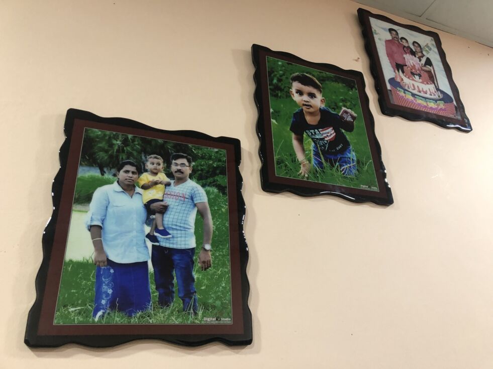 DREPT: Jasanthan (35), Suji (30) og deres sønn Jabesh (1) ble drept av islamister fordi de var kristne.
 Foto: Åpne Dører