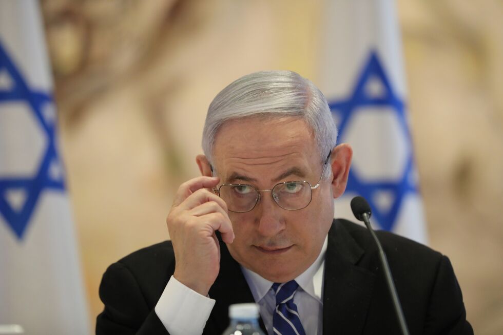 To private selskaper i De forente arabiske emirater skal samarbeide med to israelske selskaper i kampen mot koronaviruset, ifølge Benjamin Netanyahu.
 Foto: NTB Scanpix