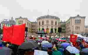Kirken leder fredsmarkering for Gaza foran Stortinget