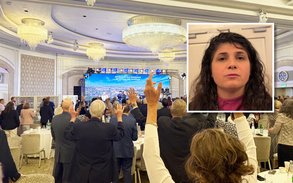 JERUSALEM: Over 400 Israel-venner fra hele verden var samlet i Jerusalem under JPB 2025 forrige uke. Norge IDAG møtte Israels viseutenriksminister Sharren Haskel som også talte på konferansen.
 Foto: Trine O. Hansen