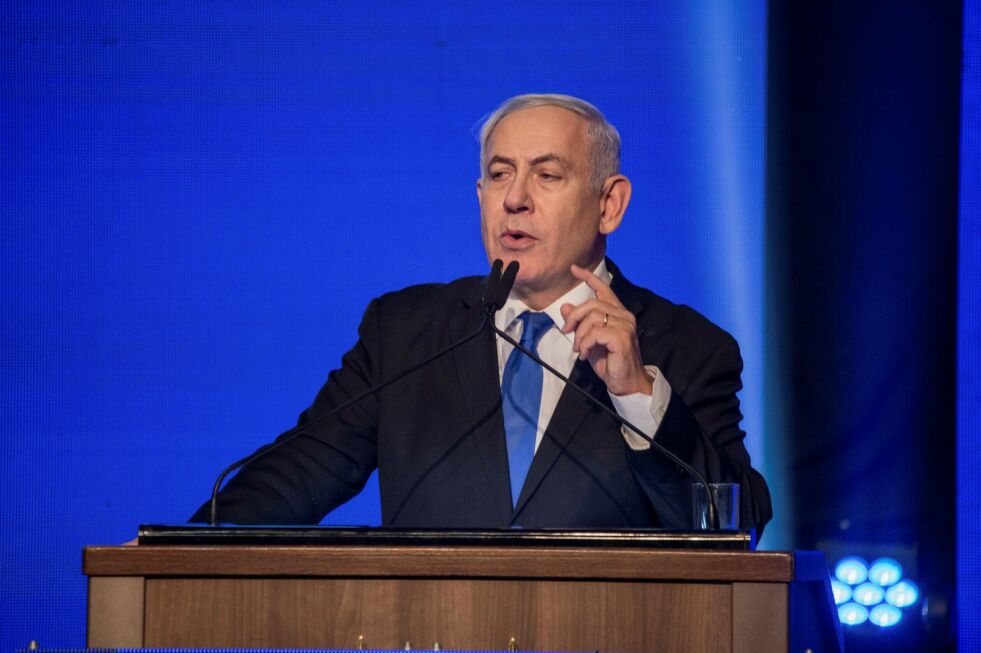 Israels statsminister Benjamin Netanyahu fordømmer Tyrkias angrep mot kurderne.
 Foto: Kobi Richter/TPS