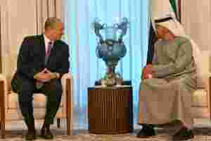 Israels statsminister Naftali Bennett besøkte Emiratene