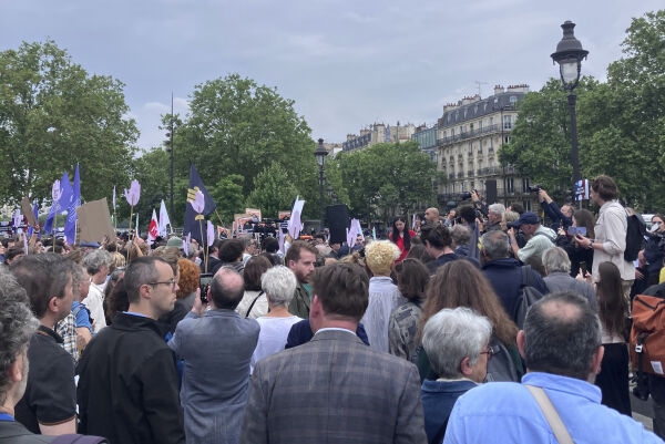 Hundrevis demonstrerte mot antisemittisme