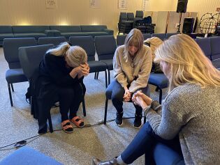 Samling blant bønnefolket