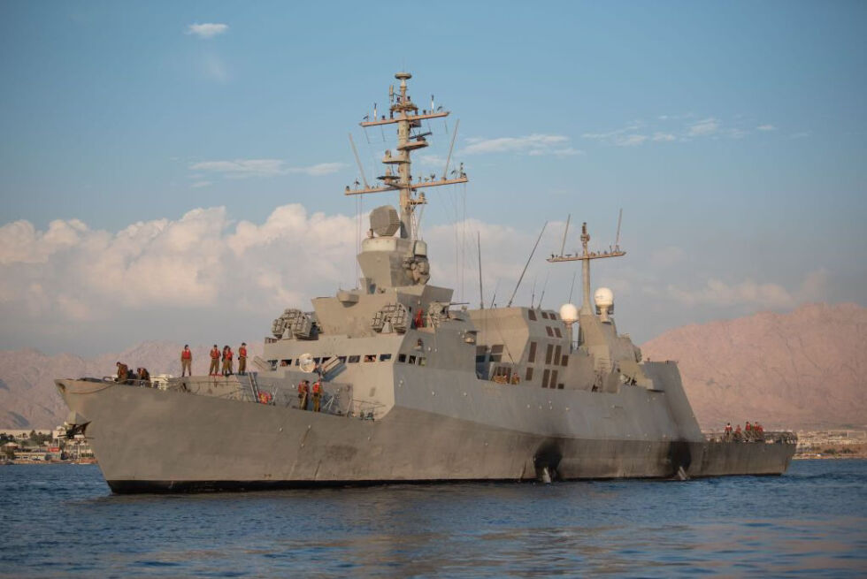 Det israleske forsvaret har økt sin militære kapasitet i Rødehavet på grunn av trusselen fra de iranskstøttede Houthi-opprørerne.
 Foto: IDF