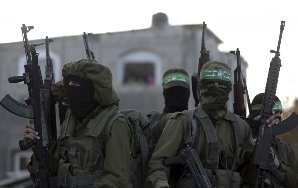 Hamas (bildet) slår hardt ned på ytterliggående islamister på Gazastripen, og IS i Egypt svarer nå med å erklære full krig mot den palestinske gruppa.
 Foto: AP / NTB scanpix