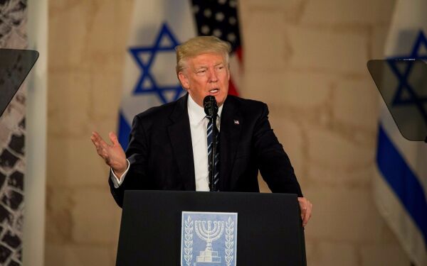 Trumps valgkamp for 2020 lansert i Israel