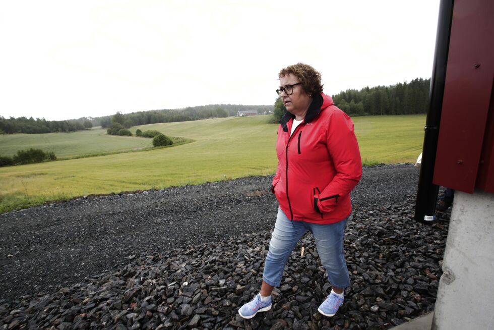 Landbruks- og matminister Olaug Bollestad (KrF) besøkte tirsdag «kornåkerland» i Østfold. Hun vil ha opp produksjonen av korn. Foto: Vidar Ruud / NTB scanpix